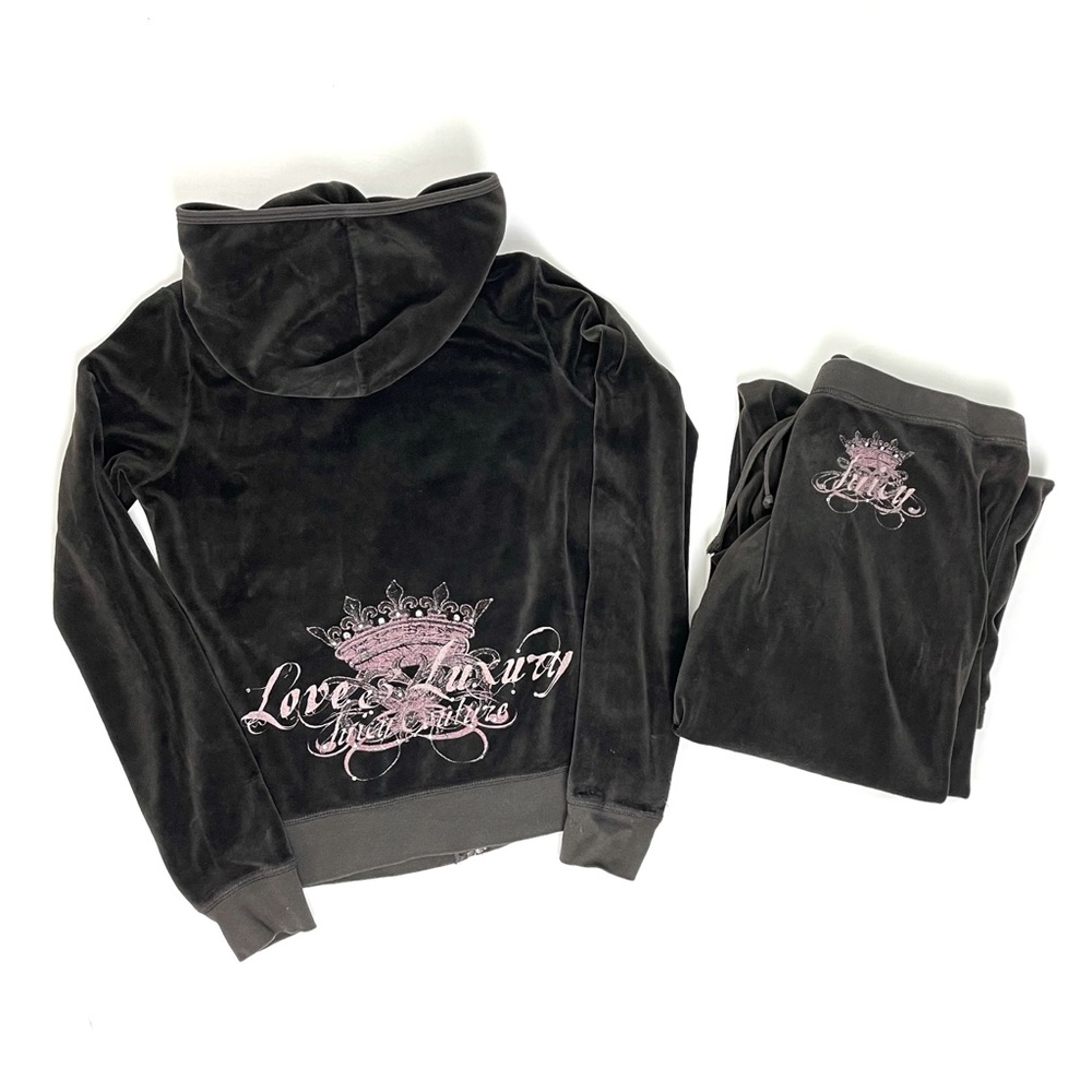 ❌SOLD❌ Y2K JUICY COUTURE Velour Tracksuit Set L